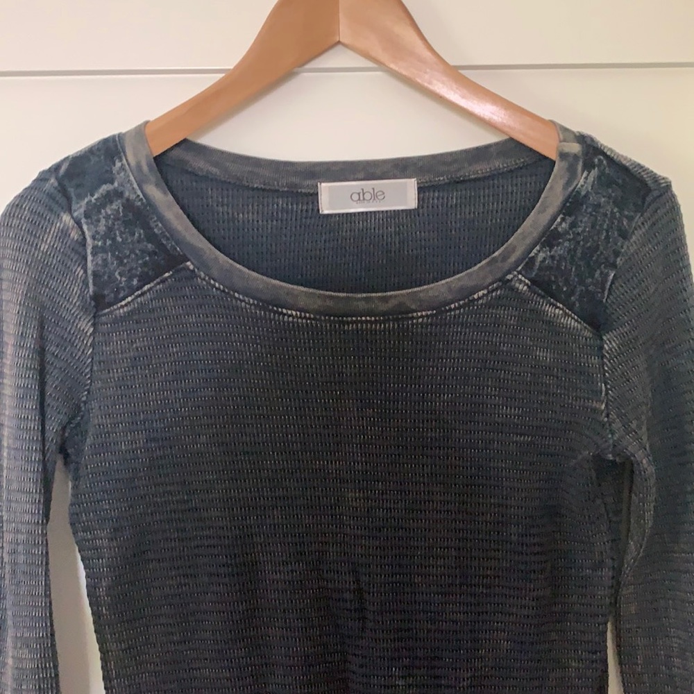 Able Denim Acid Wash Thermal